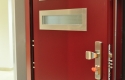ADLO - Sicherheitstür ZENIT, NOBLESSE, Gloria 004, Thermo-Dreifachglas, gleiche Oberfläche der Tür und der Türzarge