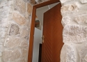 ADLO - Thermo-Außenraumtür Kasim, Türdesign atypisch Furnier profilliert, Eingang in ein Ferienhaus